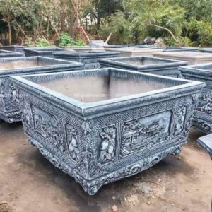 Chậu Xi Măng Vuông 1m45